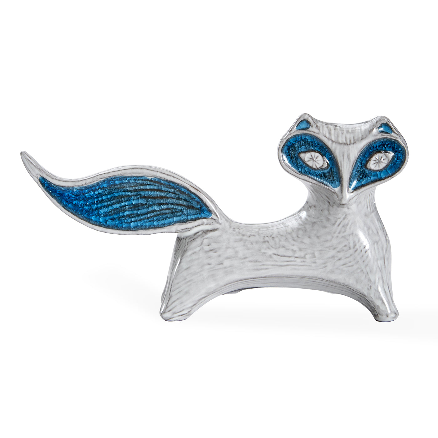 Handmade Glass Fox Figurine - Elegant Animal Sculpture for Home Decor, Collectibles & Gifts | Perfect for Shelf Displays, Office Decor & Holiday Gifting