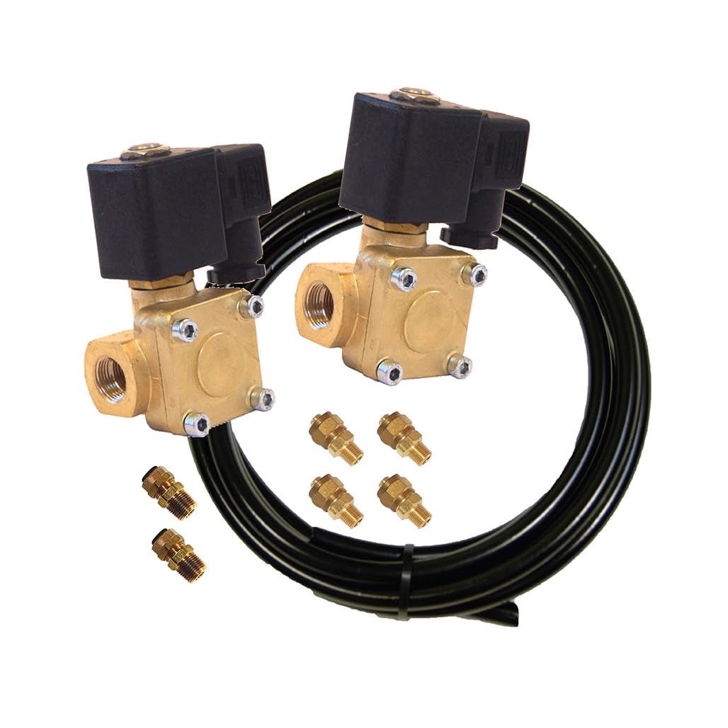 Kleinn Air Horns 6885 Valve Upgrade Kit - High Performance Truck & Vehicle Air Horn System for Emergency & Off-Road Use