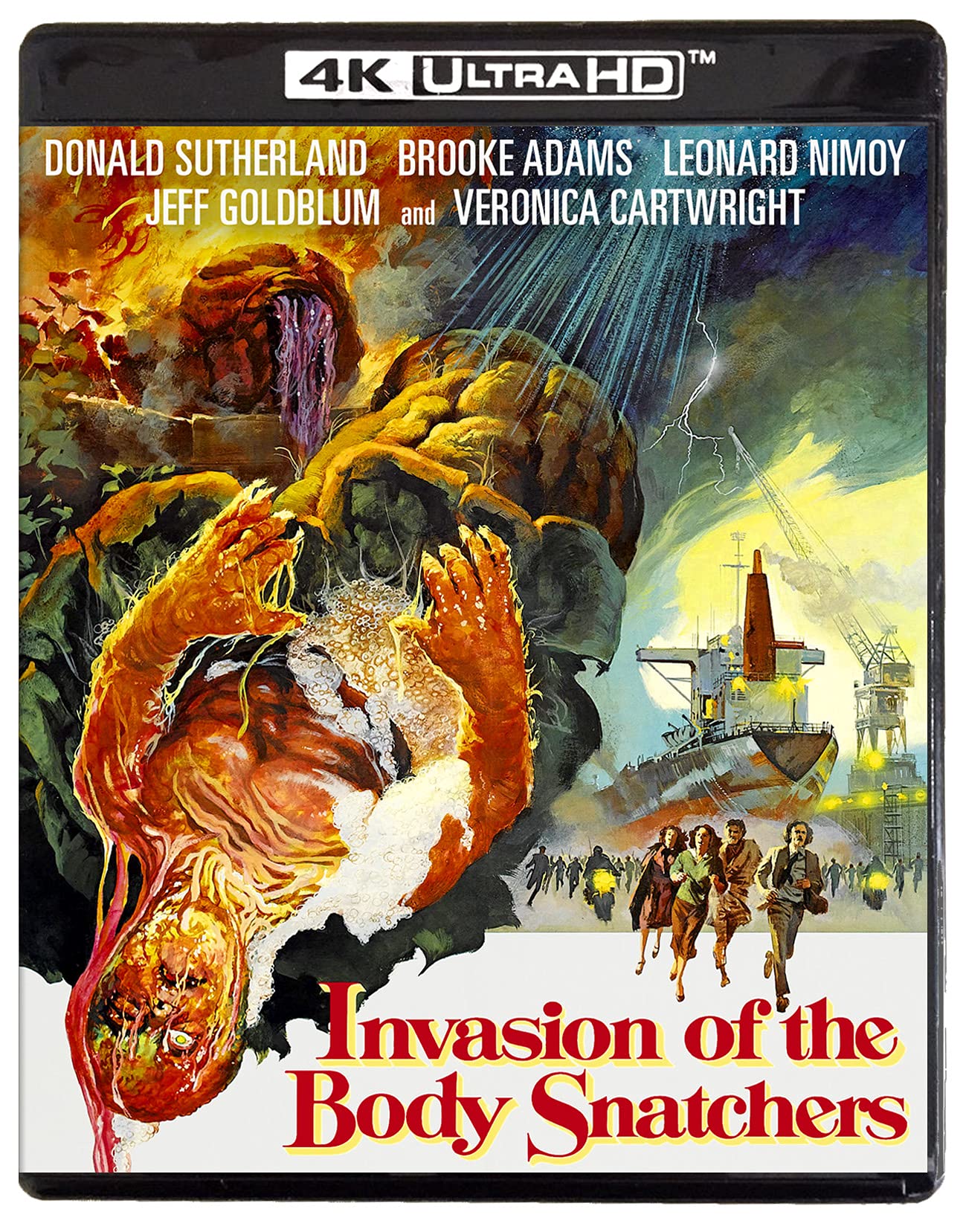 Invasion of the Body Snatchers 4K Ultra HD Blu-ray | Classic Sci-Fi Horror Movie | Perfect for Movie Nights & Halloween Collections