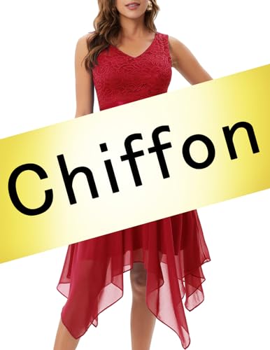 Red_chiffon Skirt