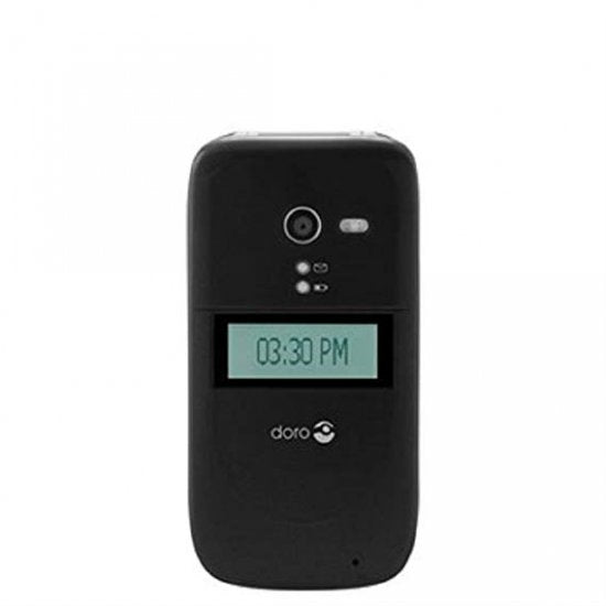 Doro 626 Unlocked Flip Phone - Burgundy GSM Mobile Phone for Seniors & Easy Use | Perfect for Travel, Emergency, and Simple Calling