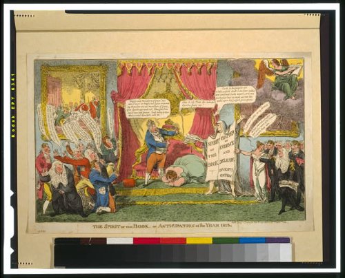 HistoricalFindings Vintage Photo: Spirit of The Book, Anticipation of The Year 1813 Liverpool Campaign - Rare Collectible Print for History Buffs & Home Decor