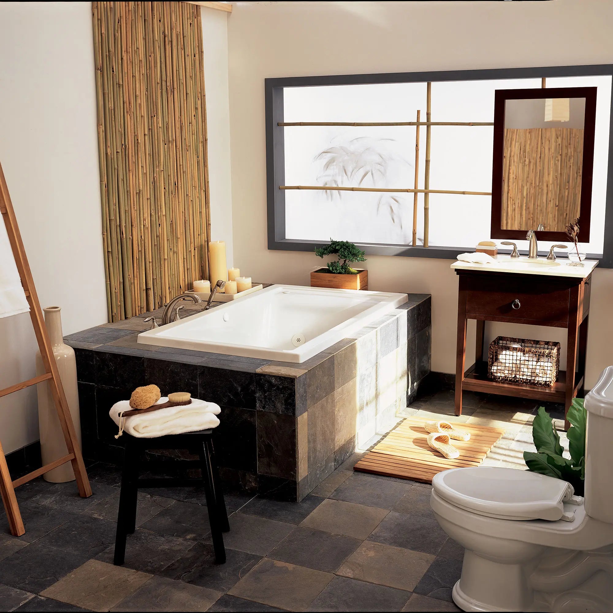 Evolution® 60 x 32 Inch Deep Soak® Drop-In Bathtub - Luxurious Freestanding Soaking Tub for Spa-Like Relaxation at Home