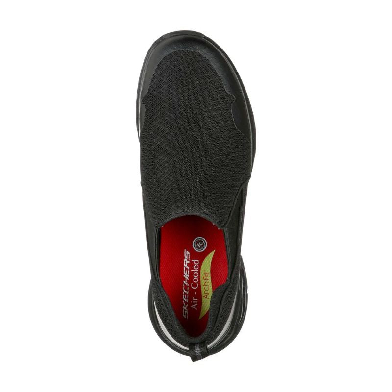 Men's Work Boots with Arch Fit Technology - Comfortable & Durable Steel Toe Shoes for Construction, Hiking & Outdoor Work