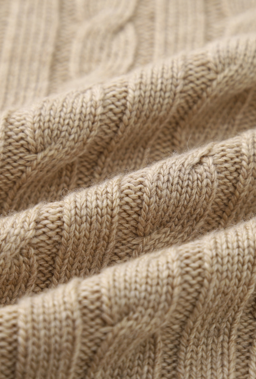 Lally Cardigan Tan - Soft & Stylish Women's Knit Sweater for Casual Wear & Fall Fashion