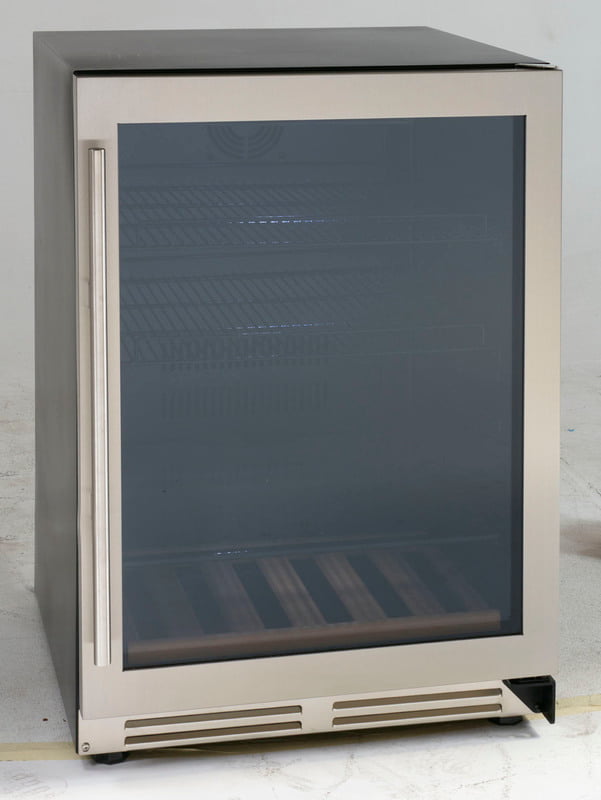 Avanti BCF54S3S 24-Inch Designer Series Beverage Cooler - Energy Efficient Under Counter Wine & Beer Fridge for Home Bar, Kitchen, or Office