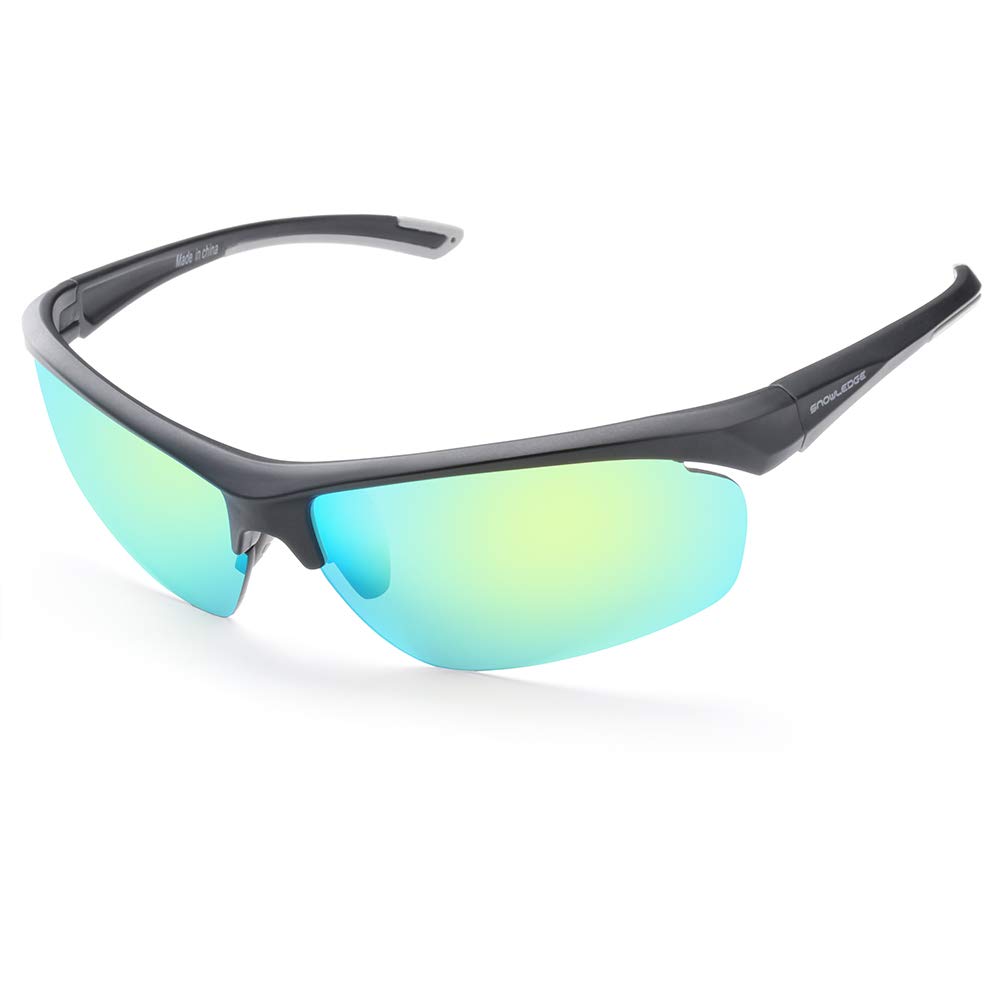 HUBO SPORTS Cycling Sunglasses for Men & Women - UV400 Protection, Polarized Lens, Lightweight Frame with Hard Case - Perfect for Road Biking, Mountain Cycling & Outdoor Sports