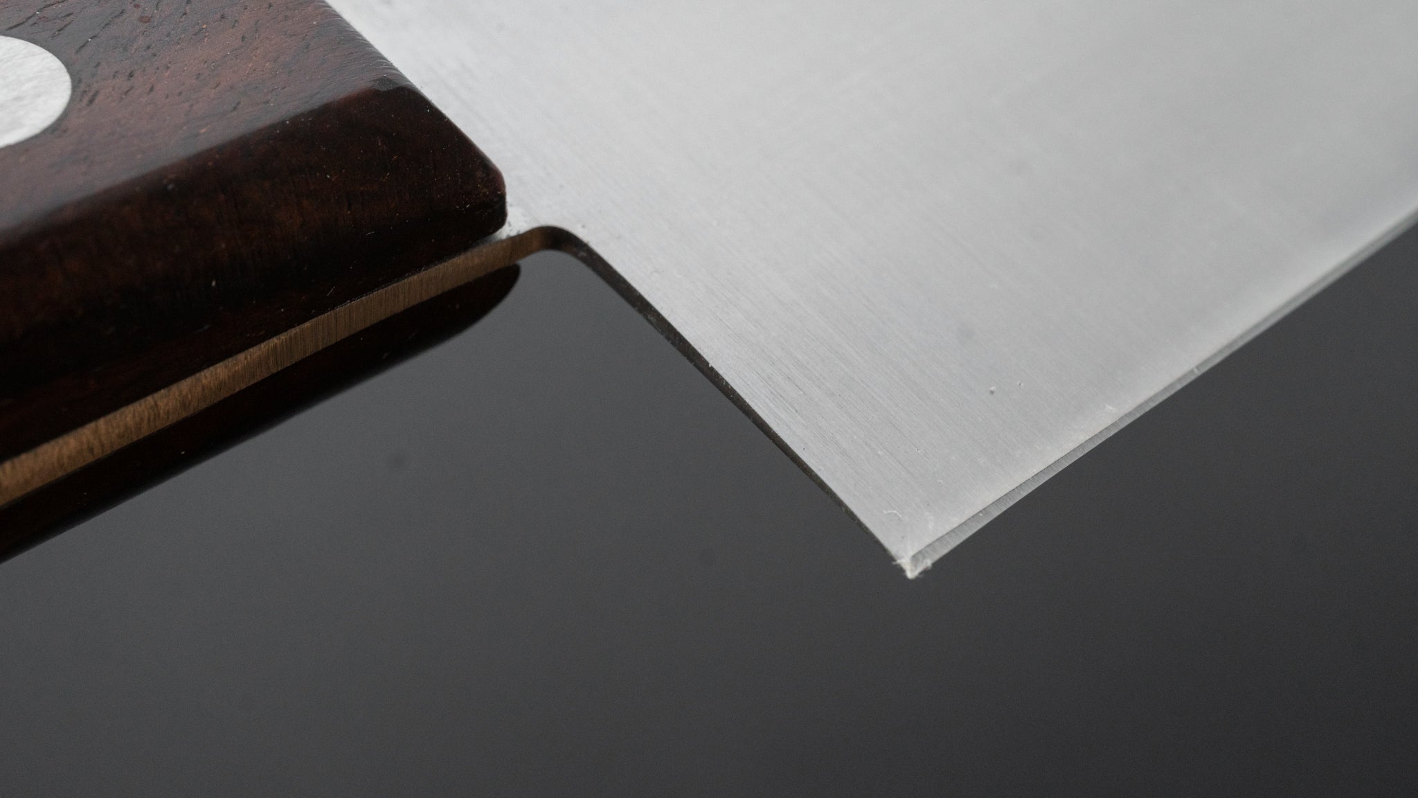 Hitohira Vintage SKD Gyuto 240mm Japanese Chef Knife with Rosewood Handle - No Bolster - High Carbon Steel Kitchen Knife for Professional Chefs & Home Cooking