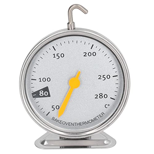 High Temperature Resistant Oven Thermometer - Large Dial for Clear Readings | Perfect for BBQ, Grilling, Baking & Cooking | Kitchen & Outdoor Use