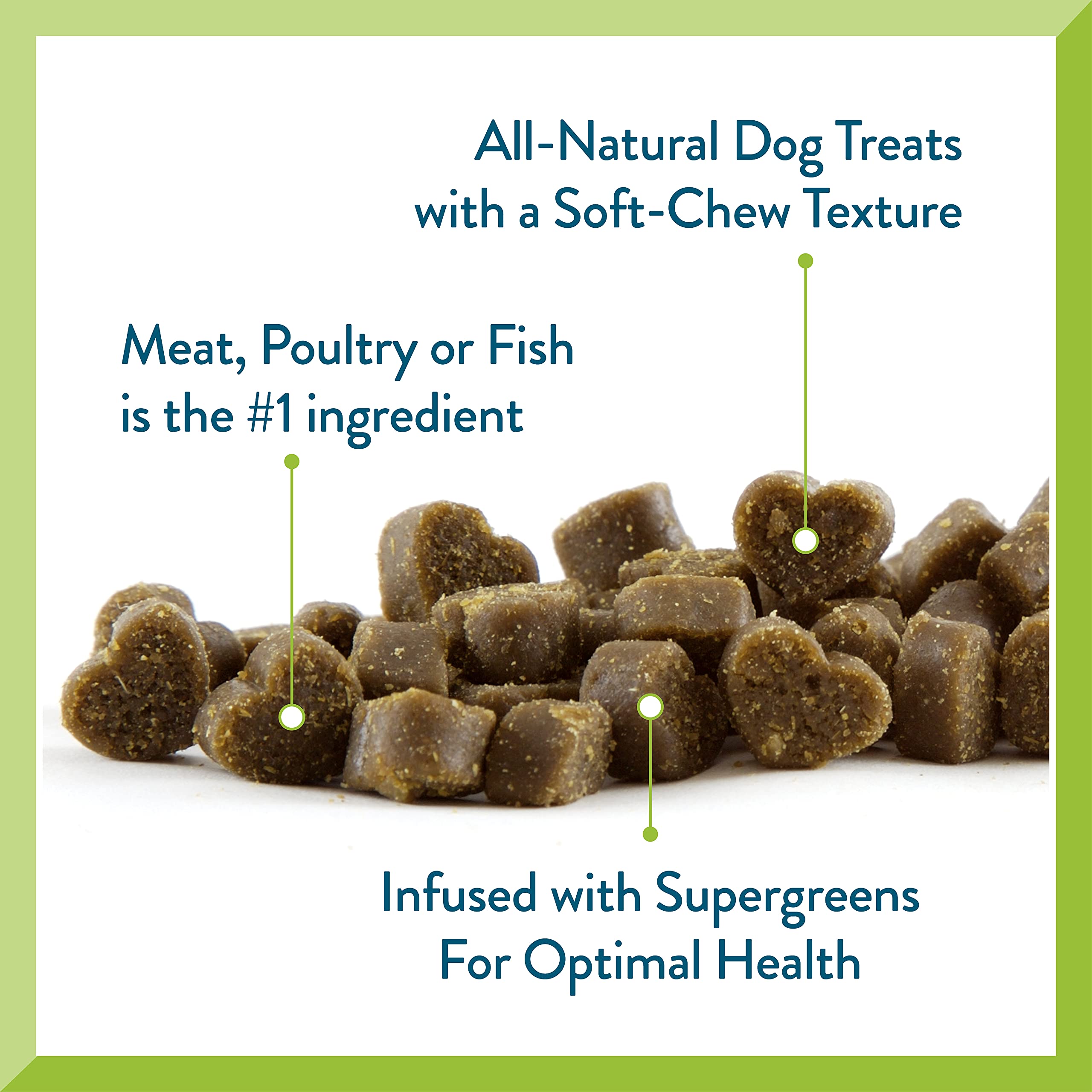 Premium Roasted Chicken Semi-Moist Dog Treats - Grain-Free, Natural Ingredients - 6oz Pack (Ideal for Training, Rewards & Dental Health)