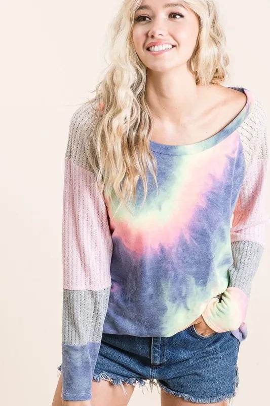 CHARCOAL TIE DYE