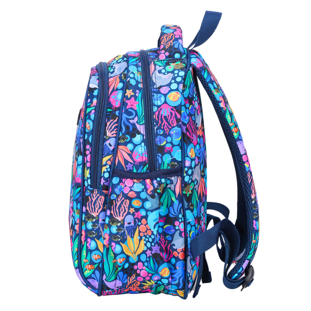 Sealife Small Kids Backpack - Waterproof & Lightweight School Bag for Boys & Girls - Perfect for Preschool, Daycare, and Travel Adventures