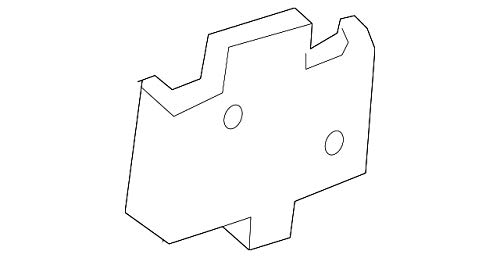 Genuine Ford YS4Z-54108K54-AA Fender Reinforcement Bracket - OEM Replacement Part for Ford Trucks & SUVs - Perfect for Off-Roading & Heavy-Duty Use