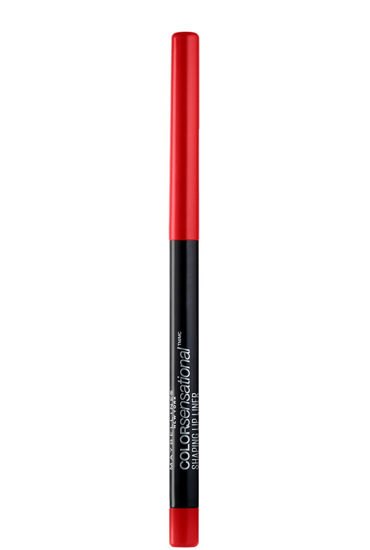 Maybelline Color Sensational Self-Sharpening Lip Liner - Very Cherry Red (1 Count) | Precise Lip Shaping & Longwear | Perfect for Everyday Makeup & Special Occasions