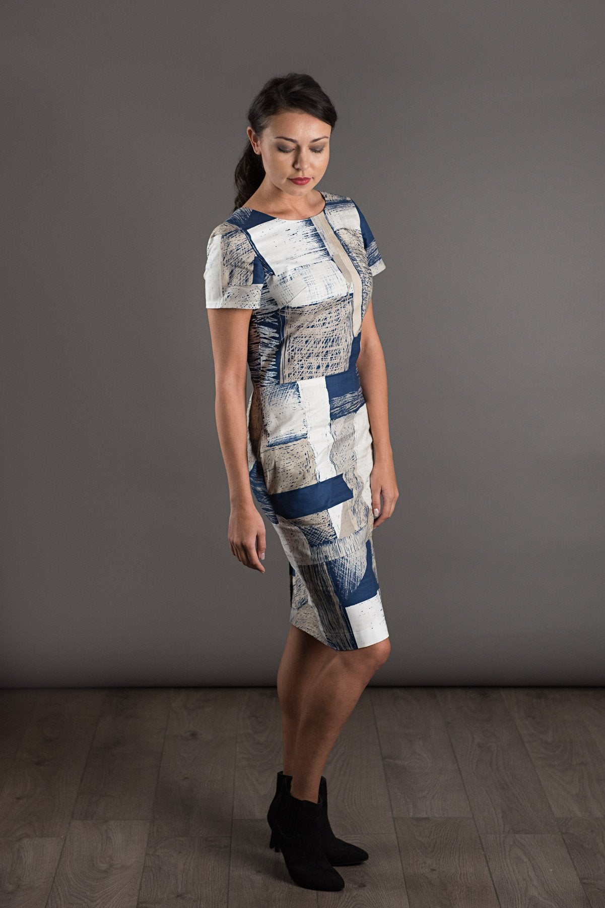 The Avid Seamstress Shift Dress - Women's Flattering A-Line Casual Dress for Everyday Wear | Perfect for Office, Brunch & Summer Outings