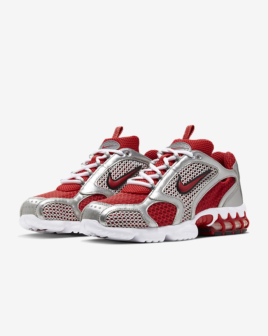 Nike Air Zoom Spiridon Cage 2 Men's Running Shoes - Red | Lightweight Cushioned Track Sneakers for Training & Racing | Perfect for Gym Workouts, Jogging & Outdoor Sports