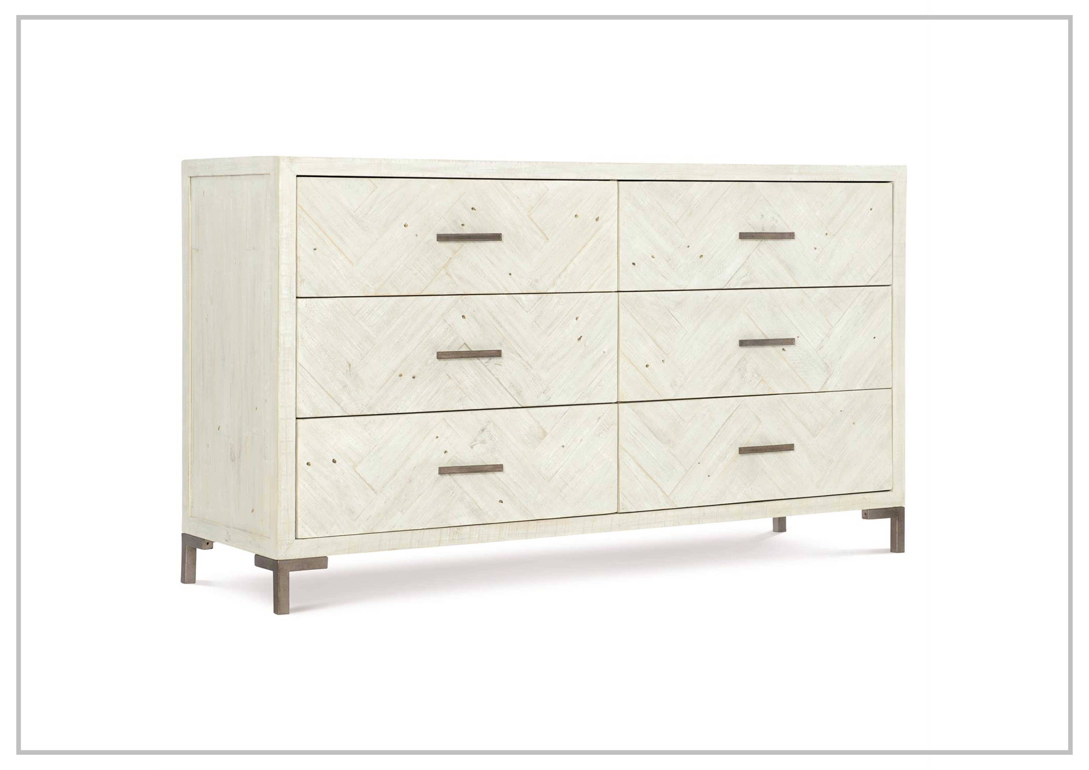 Bernhardt Macauley 6-Drawer Solid Wood Dresser - Stylish Bedroom Storage for Clothes, Linens & Accessories | Perfect for Master Bedroom, Guest Room & Dorm Organization