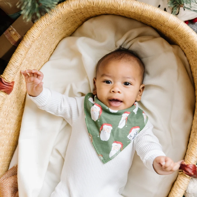Copper Pearl Baby Bandana Bibs 4-Pack - Soft & Absorbent Drool Bibs for Newborns & Toddlers - Perfect for Feeding, Teething & Everyday Use - Kringle Design