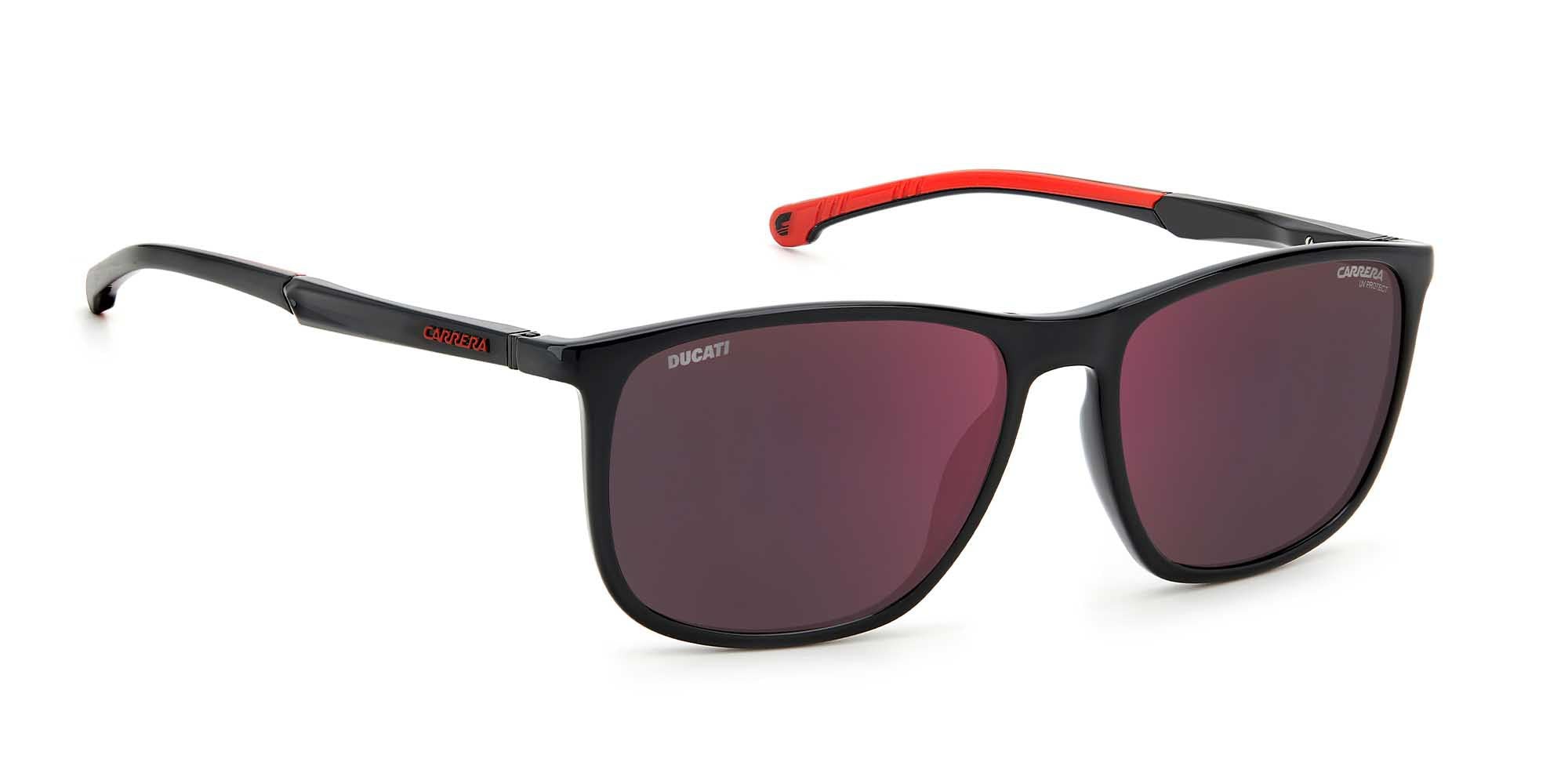 Ducati Carrera CARDUC 004/S Sunglasses - Motorcycle Racing & Outdoor Sports Shades for Men & Women - Perfect for Biking, Driving & Adventure Activities