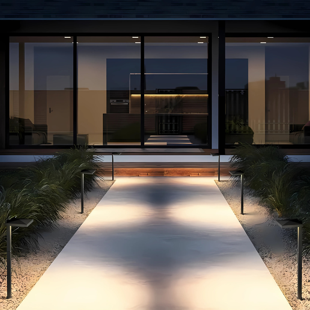 8 Pack 5W 12V Low Voltage LED Landscape Lights - 3000K Warm White, Cast Aluminum Pathway Lights with Anti-Glare Design for Garden, Walkway, and Outdoor Lighting