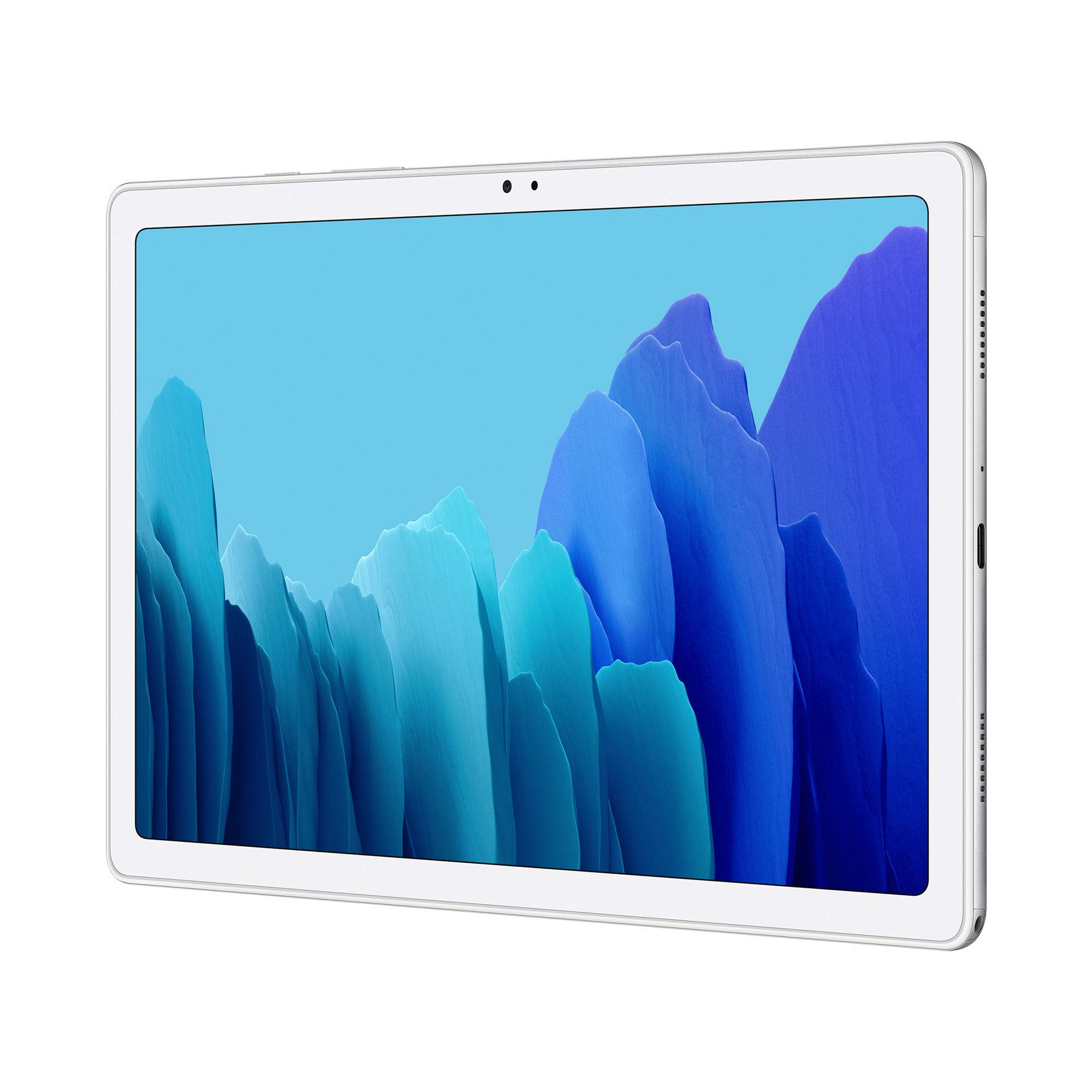 Samsung Galaxy Tab A7 32GB 4G LTE Android Tablet - Silver (Renewed) | Fast Performance, Long Battery Life | Perfect for Work, Study & Entertainment