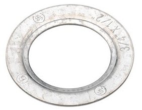 Bridgeport 1074 2X1-1/4 Inch Red Washer - Heavy Duty Metal Flat Washers for Automotive, Plumbing & Industrial Applications
