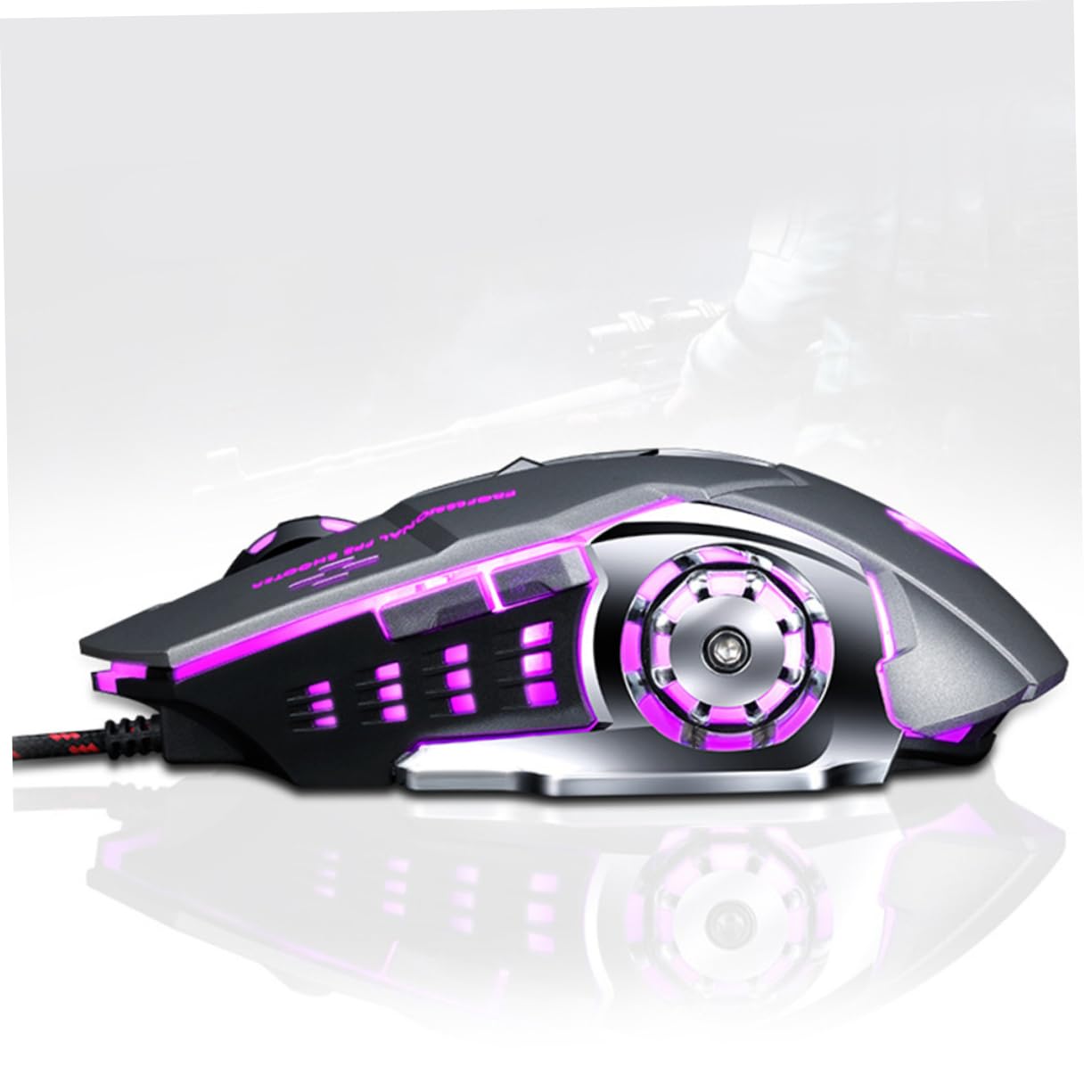 Gadpiparty 3-Pack Wired Gaming Mouse USB Optical Computer Mouse for PC, Laptop, Desktop - Ergonomic Design for Gaming, Office Work & Home Use