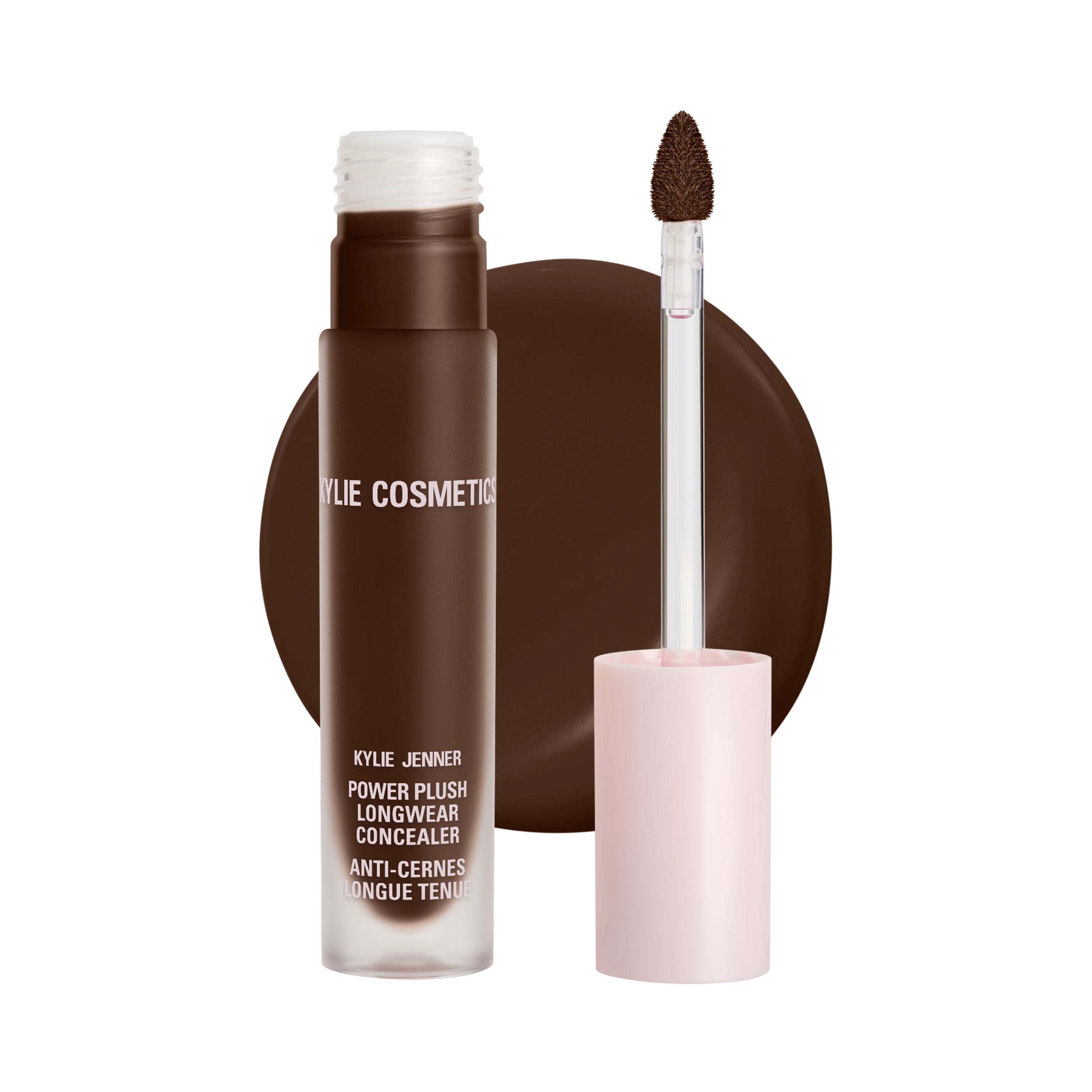 Long-lasting Power Plush Concealer - Full Coverage & Hydrating for Flawless Skin | Perfect for Daily Makeup & Special Occasions