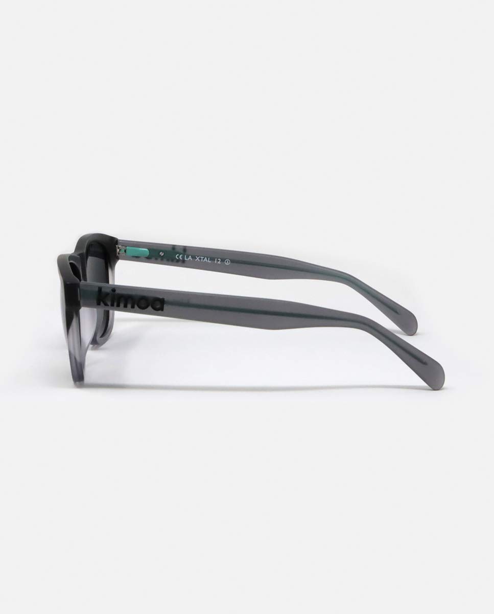 Kimoa LA Sunglasses for Men & Women - Black Unisex Classic Aviator Style for Outdoor Sports & Driving