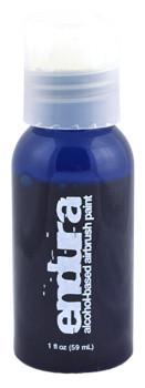 Premium Blue Endura Alcohol-Based Airbrush Ink for Tattoos, Fabric, and Art - High-Pigment, Fast-Drying, Vibrant Colors for Professional Artists & DIY Projects