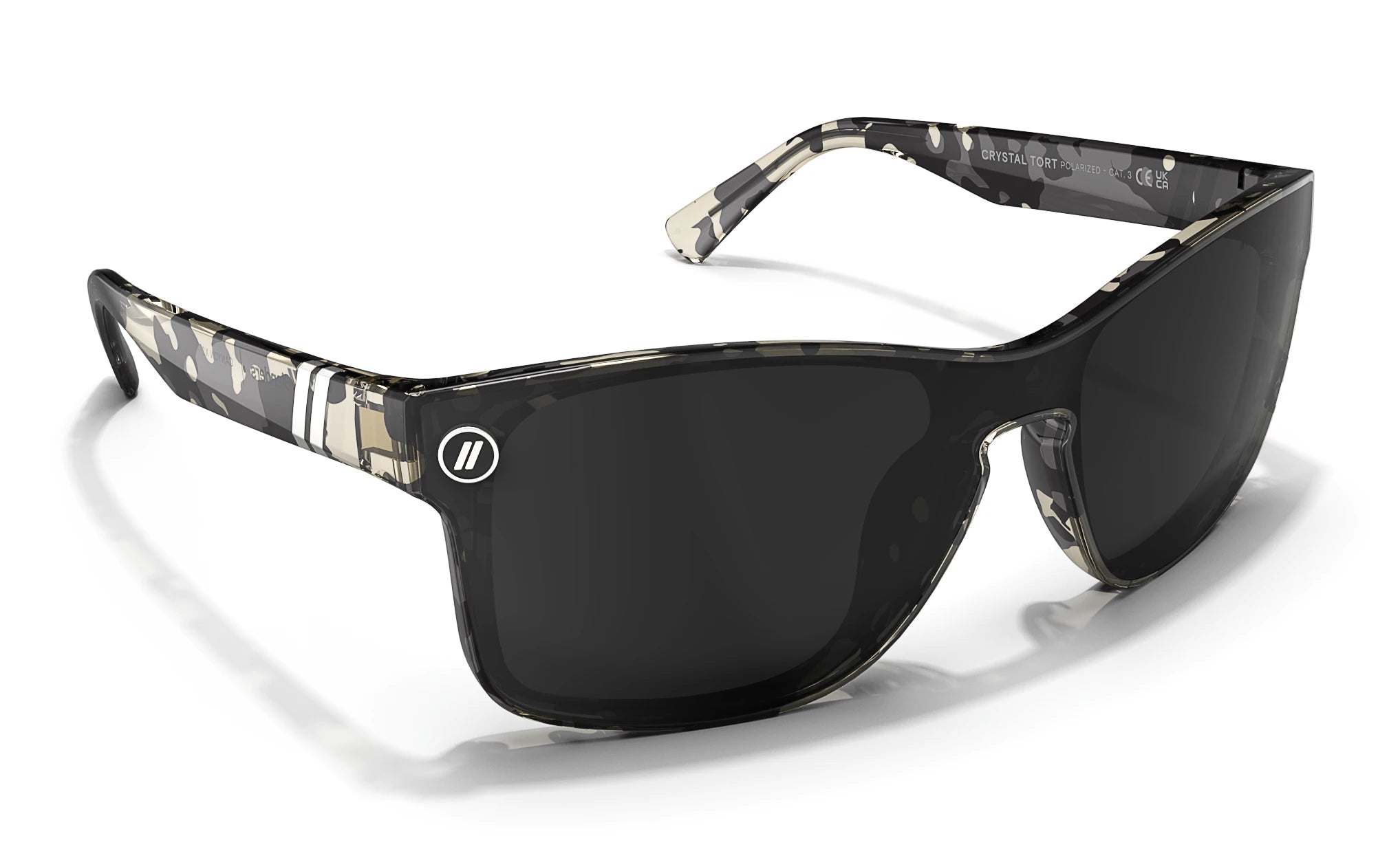 Canyon X2 Crystal Tortoise Shell Sunglasses - Polarized UV Protection for Men & Women - Perfect for Outdoor Sports, Driving, and Beach Vacations