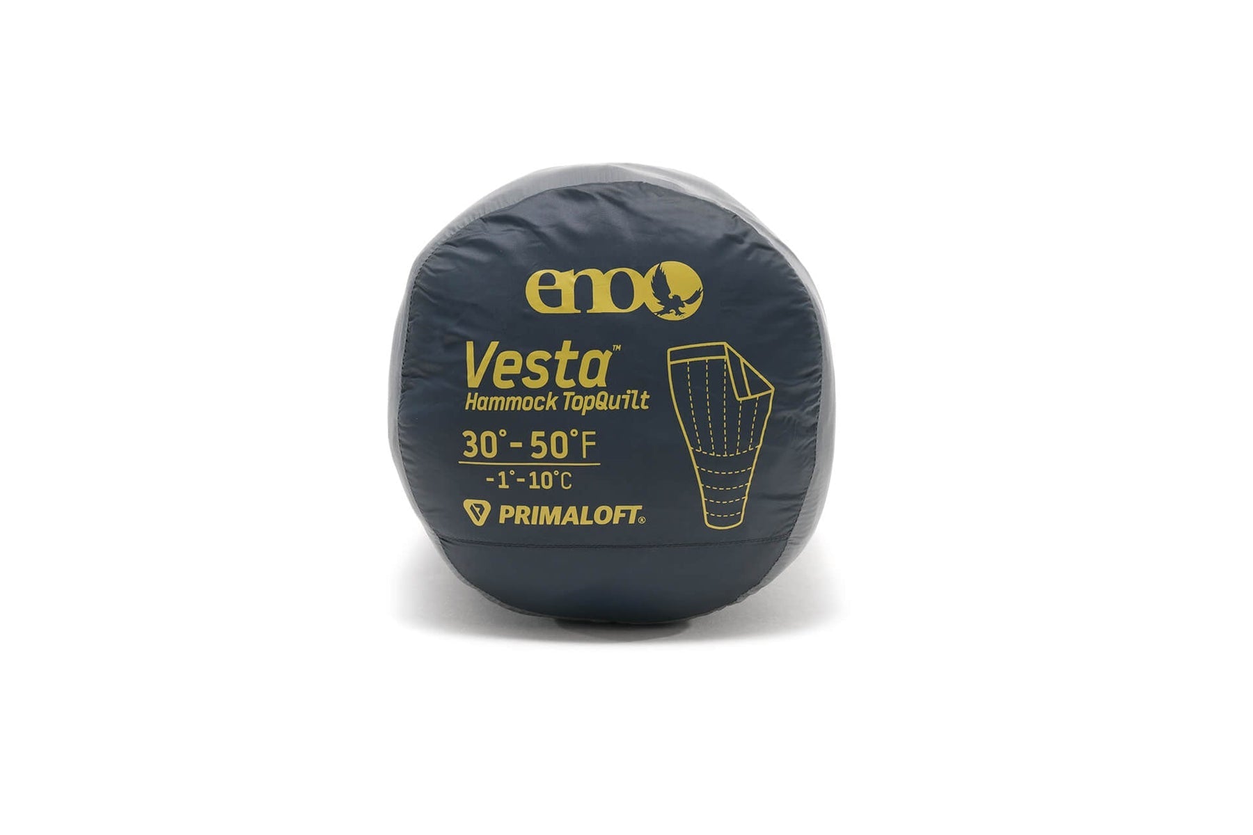 ENO Vesta TopQuilt - Ultralight Camping Blanket for Backpacking, Hiking & Outdoor Adventures - Perfect for Hammock, Tent & Travel Use