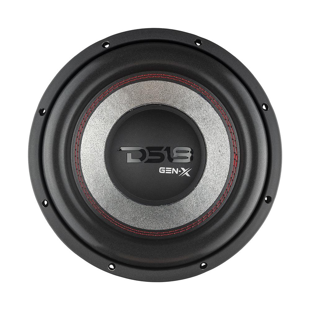 GEN X 10 Inch Car Subwoofer 400 Watts RMS DVC 4 Ohm - Powerful Bass for Car Audio Systems & Home Theater