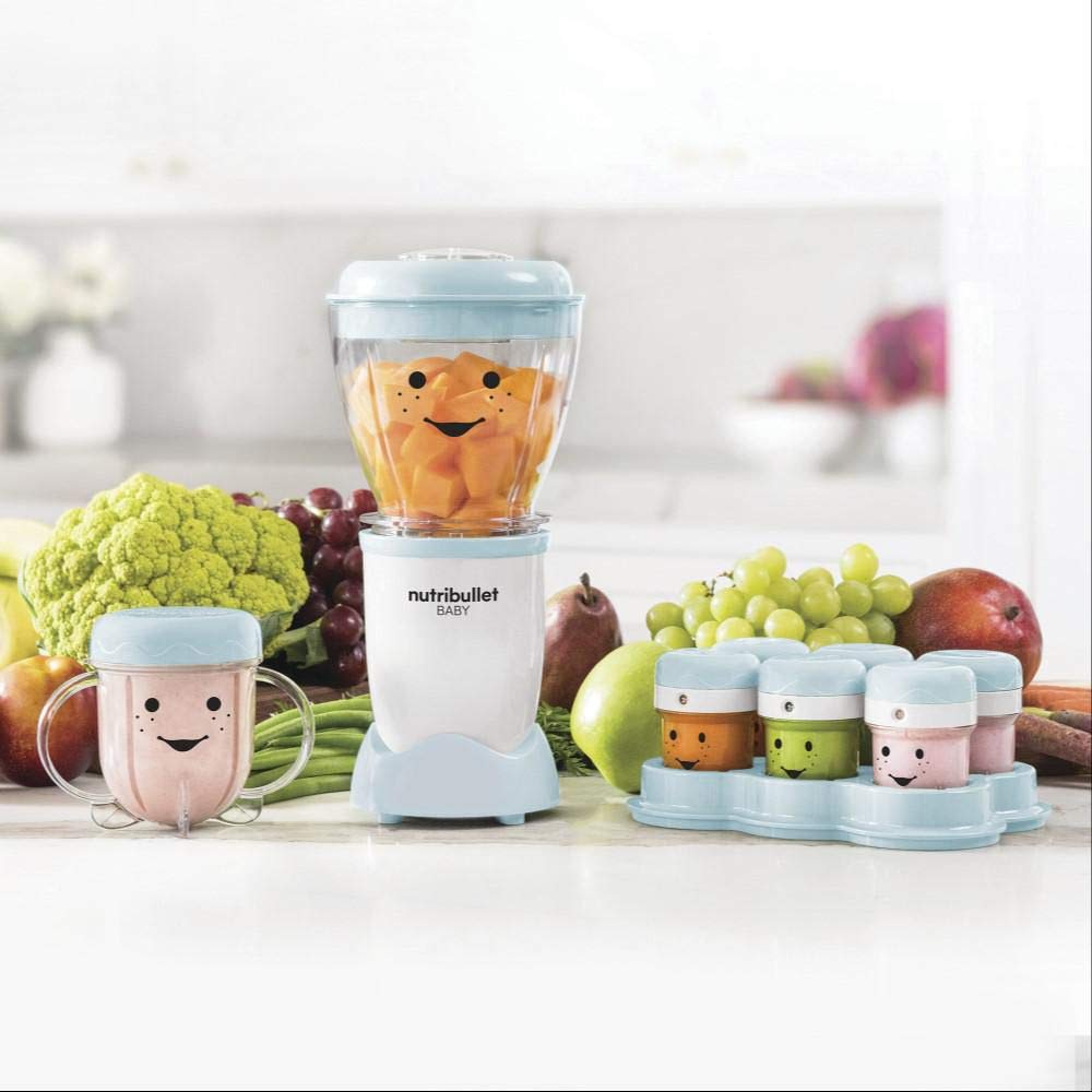 Nutribullet Baby Food Maker - Blender & Steamer for Homemade Baby Food | Perfect for Purees, Smoothies & Healthy Meals | Ideal for New Parents & Busy Families