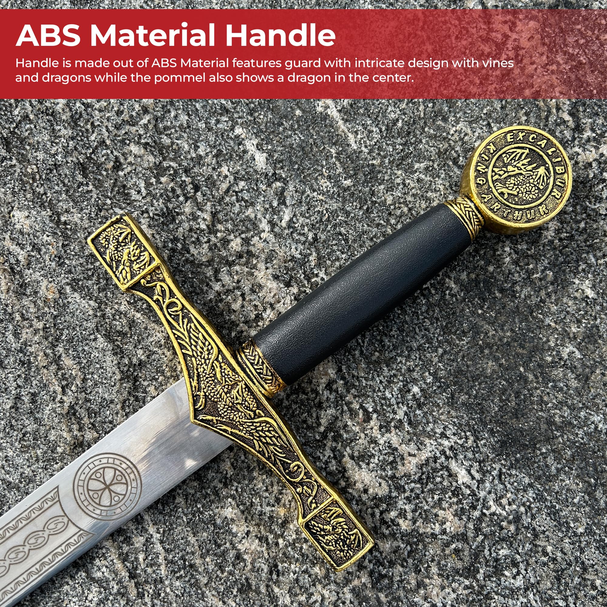 King Arthur Excalibur Replica Sword - 29