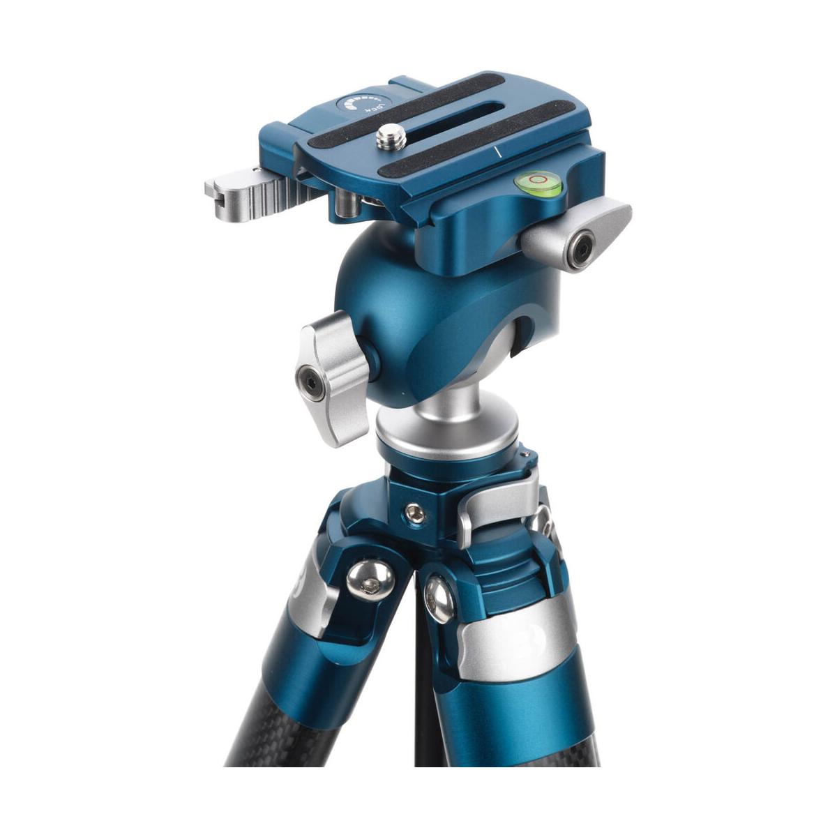 Benro CyanBird 5-Section Carbon Fiber Tripod with FS30 Ball Head - Lightweight Travel Tripod for DSLR Cameras, Perfect for Photography, Videography & Outdoor Adventures