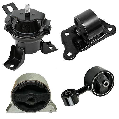 2003-2006 Mitsubishi Outlander 2.4L AWD Auto Engine & Transmission Mount Set - K2684 (A4640 A4642 A4653 A4641) - Replacement Motor Mounts for Smooth Ride & Vibration Reduction - Perfect for Off-Roading & Daily Commuting