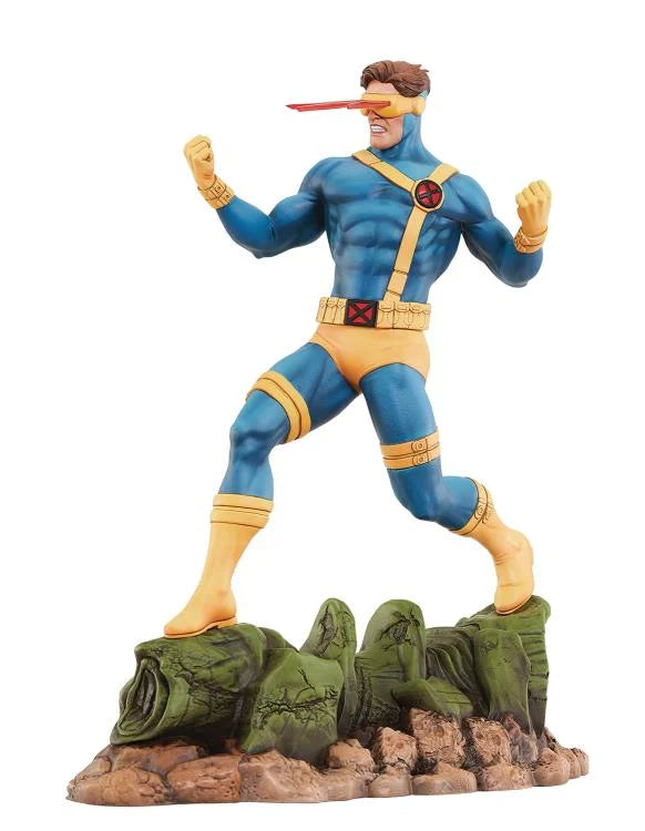 Marvel Cyclops Comic Figure Diorama - Premium Collectible Statue for Marvel Fans | Perfect for Home Display, Office Decor & Gift for Superhero Lovers