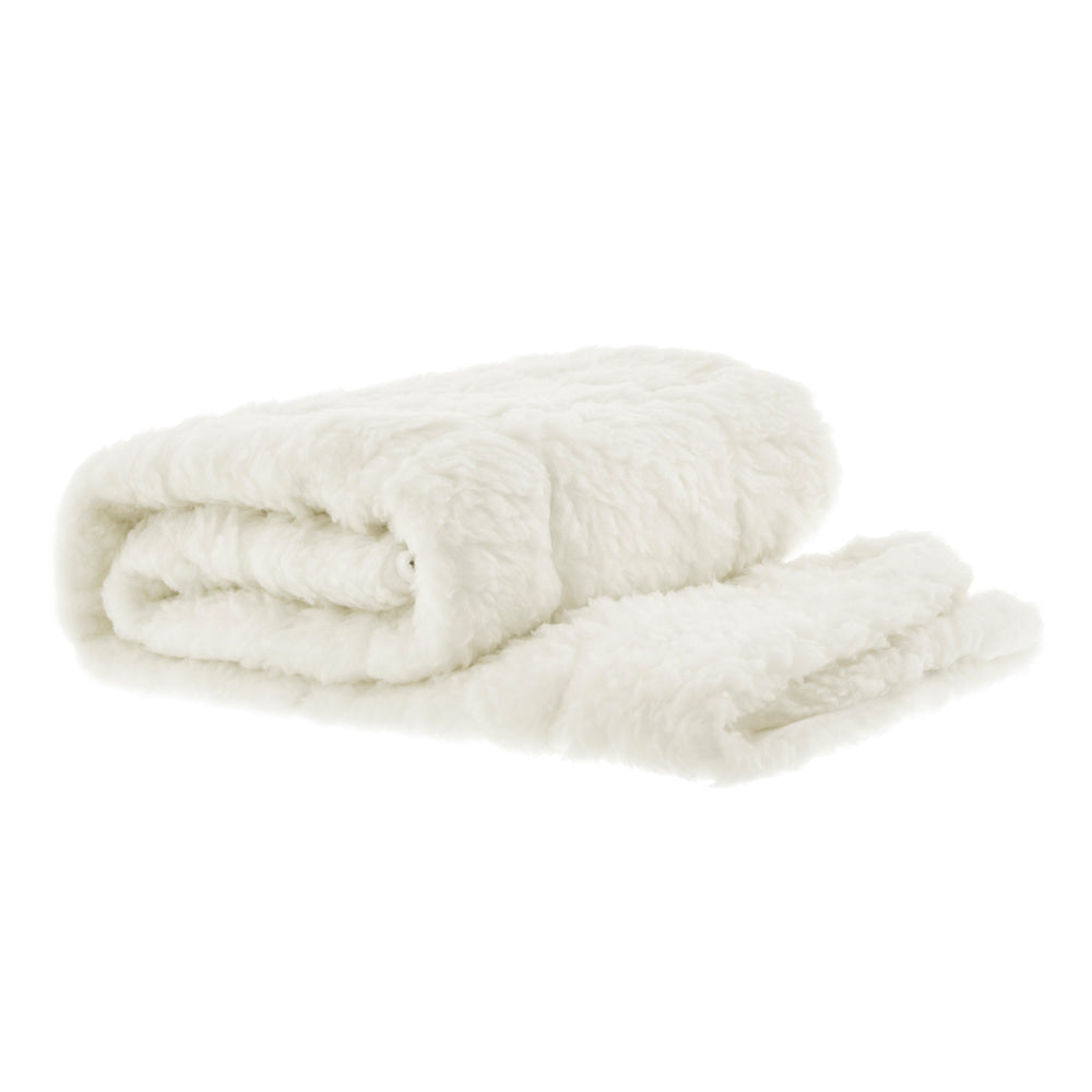100% Merino Wool Reversible Underlay Single - Ultra Soft & Breathable Mattress Topper for All-Season Comfort - Perfect for Bed, Guest Room, or Dorm Use