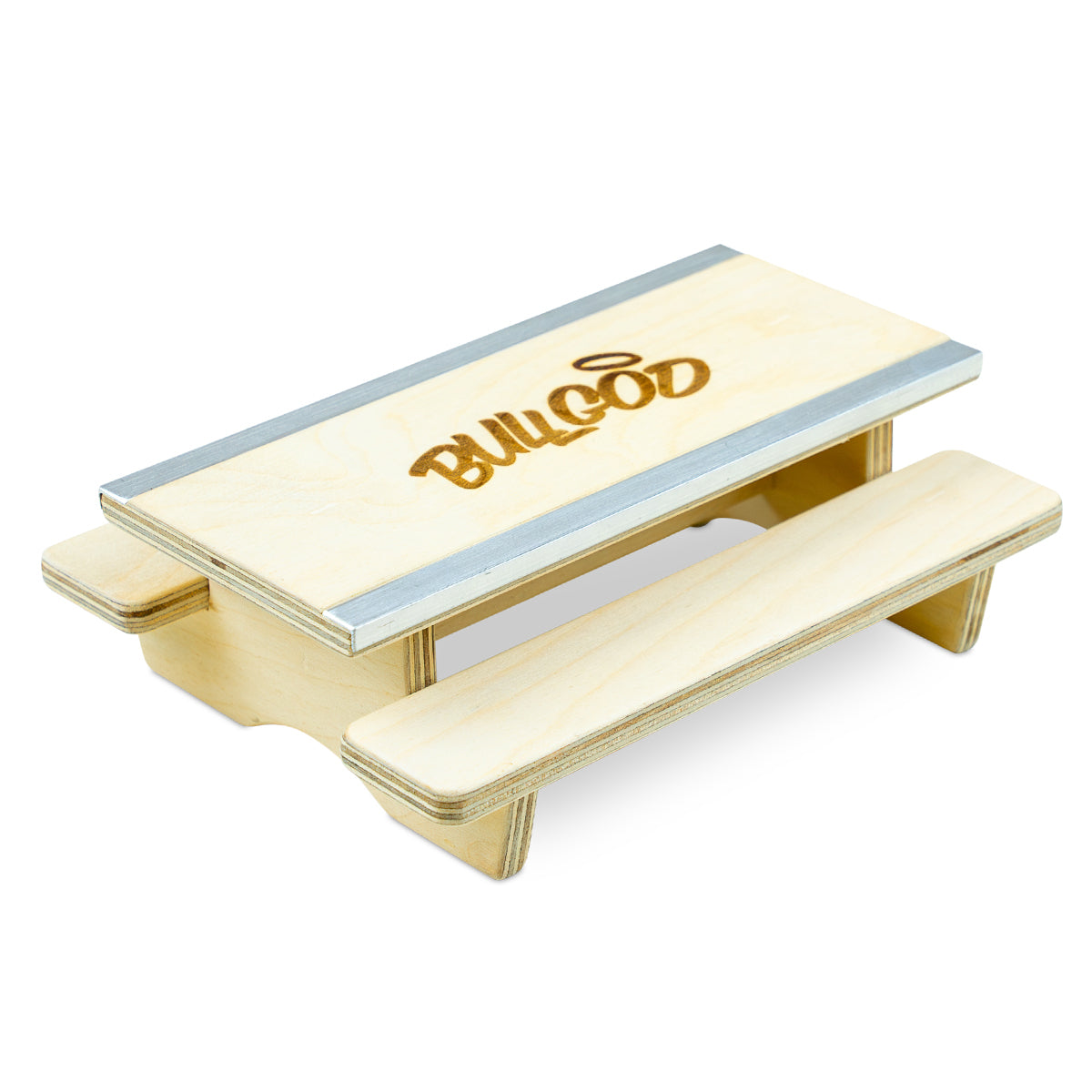 BullGod Professional Fingerboard Ramp with Picnic Table Design - Perfect for Skateboard Tricks, Mini Ramp Practice & Fingerboard Competitions