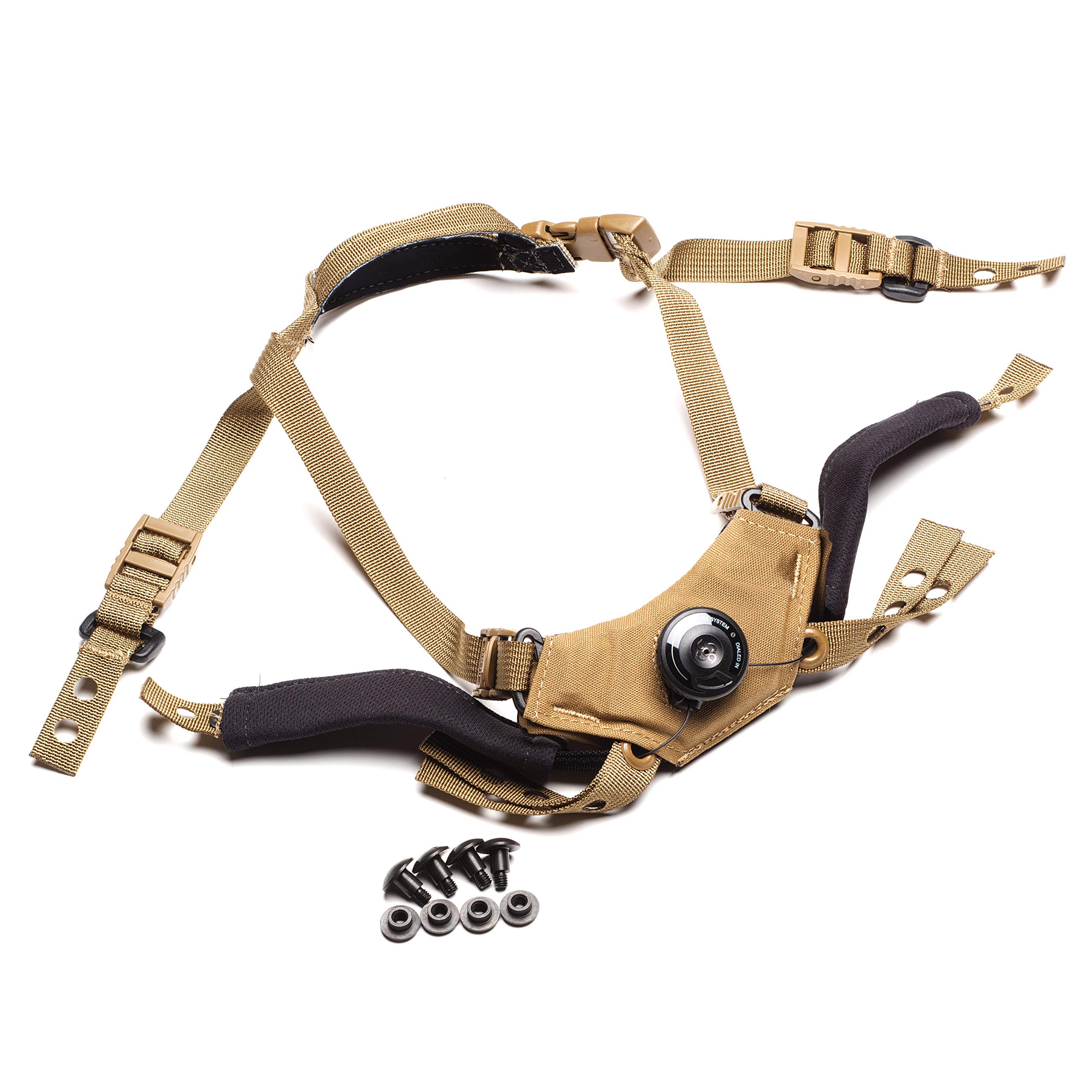Team Wendy CAM FIT Retention System - Right Eye Dominant for ACH/MICH Helmets | Fast & Secure Fit | AirFrame Helmet Compatibility | Perfect for Military, Tactical & Airsoft Use