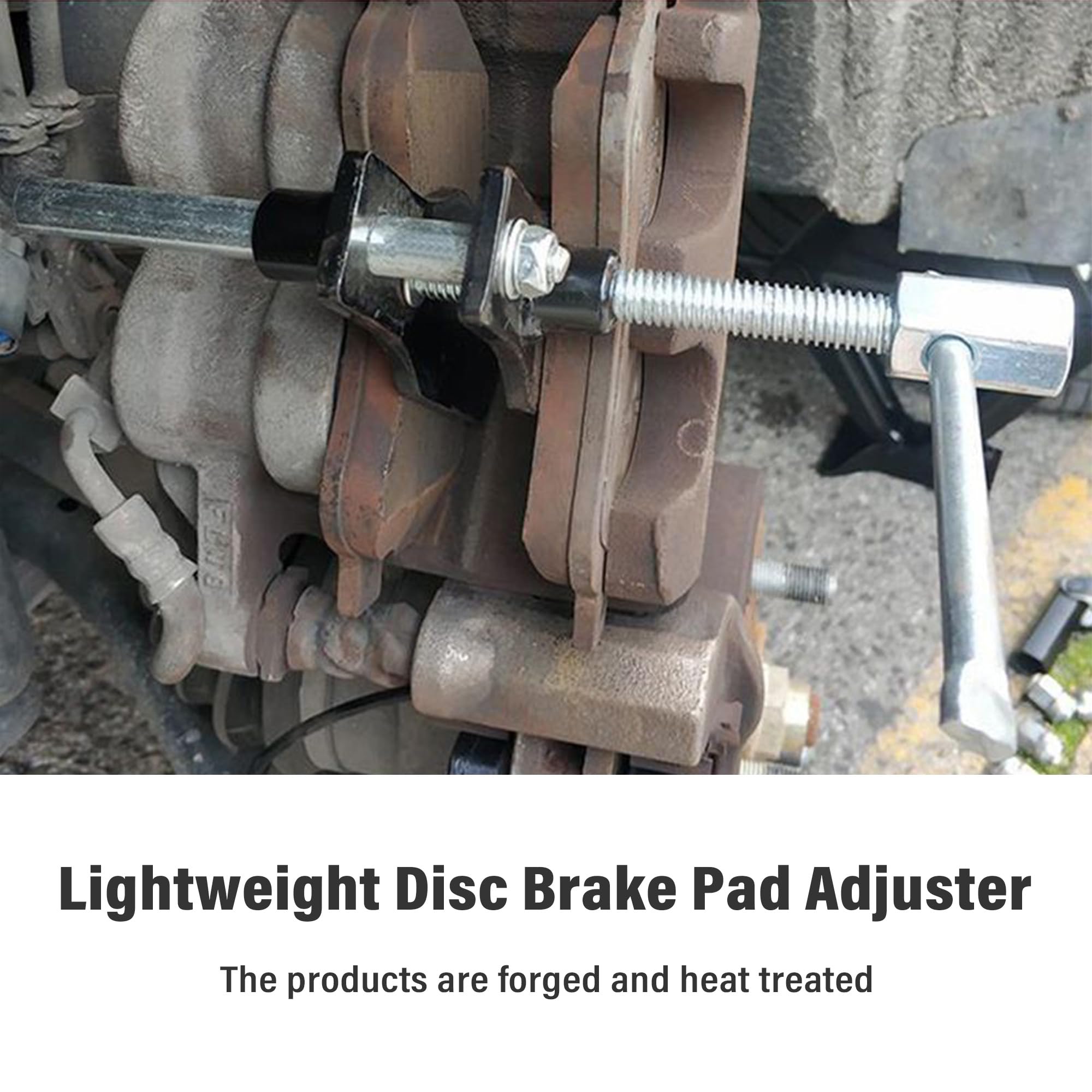 Heavy Duty Universal Brake Caliper Compression Tool Kit - Professional Automotive Brake Piston Compressor & Pad Spreader for Car Maintenance - Perfect for DIY Brake Repair, Pad Replacement & Caliper Service