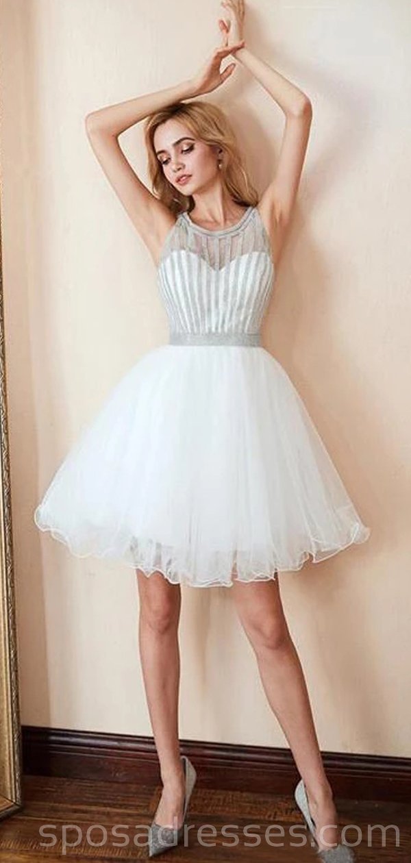 Off-White Beading String Jewelry for Homecoming & Prom Dresses | Affordable Short Party Dresses Online (CM761) | Perfect for School Dances, Formal Events & Special Occasions