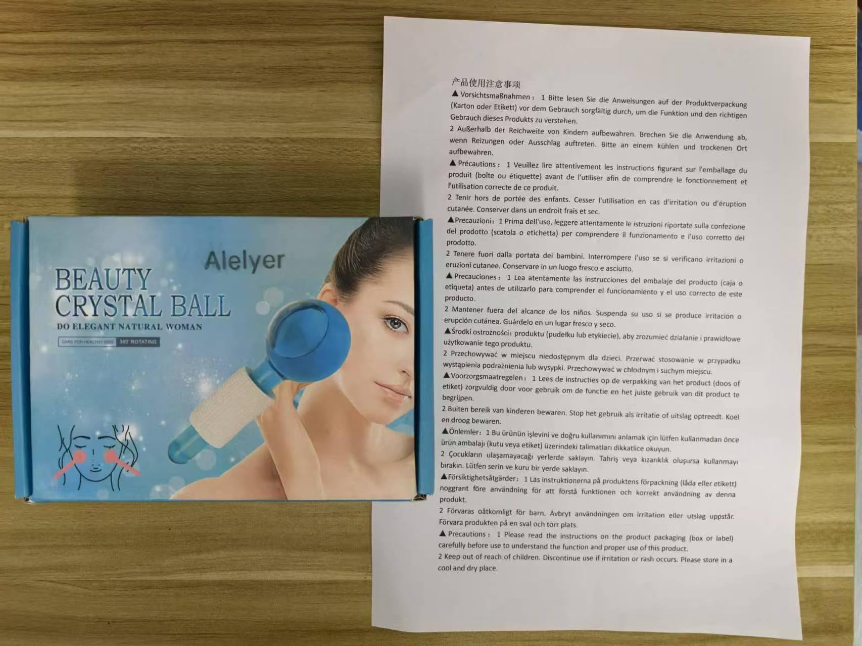Ice Globes for Face - Cooling Massage Balls to Tighten Skin, Reduce Puffiness & Dark Circles - Pink Facial Roller for Lymphatic Drainage & Blood Circulation - Perfect for Morning Routine & Post-Workout Recovery