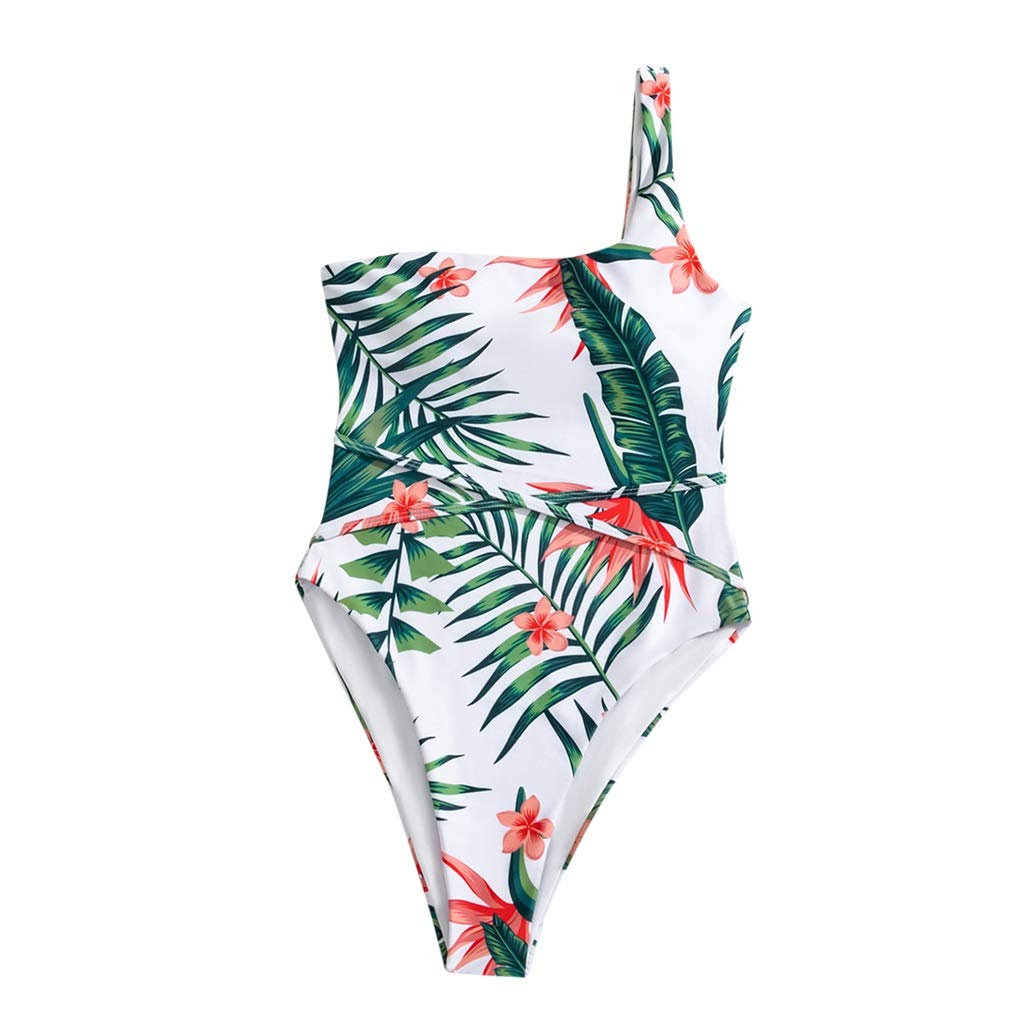 Sexy Plus Size Push Up Padded Mesh Bikini One Piece Swimsuit for Women - X-Large, Floral Print Fashion Beachwear | Perfect for Pool Parties, Summer Vacations & Tropical Getaways