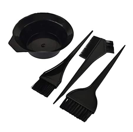 Professional Hair Dye Brush Set for Men & Women - 4PCS Styling Tools for Salon-Quality At-Home Hair Coloring | Perfect for DIY Hair Care, Root Touch-Ups & Creative Styling