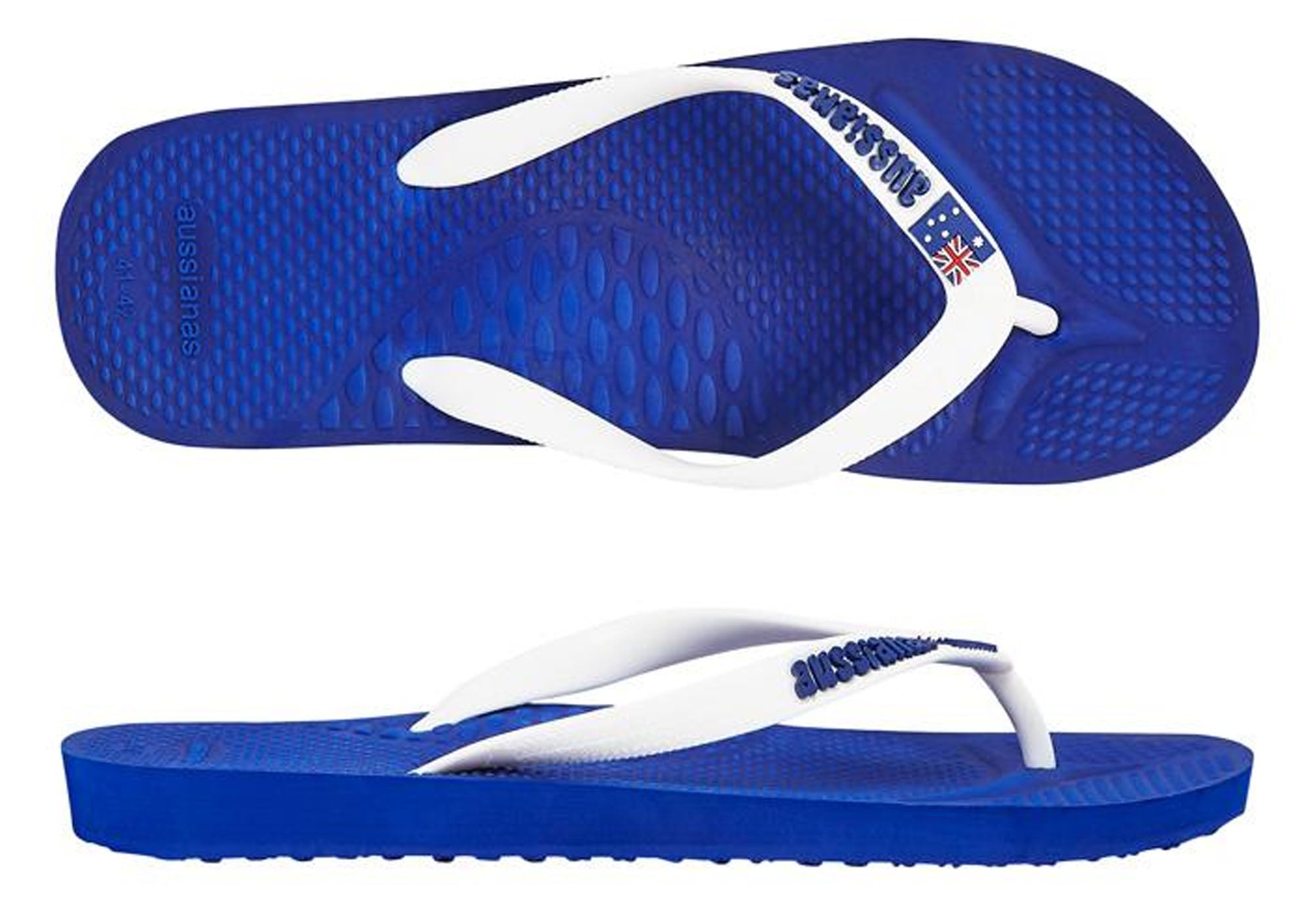 Aussie Soles Aussiana Classic Men's Comfort Thongs Flip Flops - Lightweight Beach Sandals for Summer, Pool, and Outdoor Activities