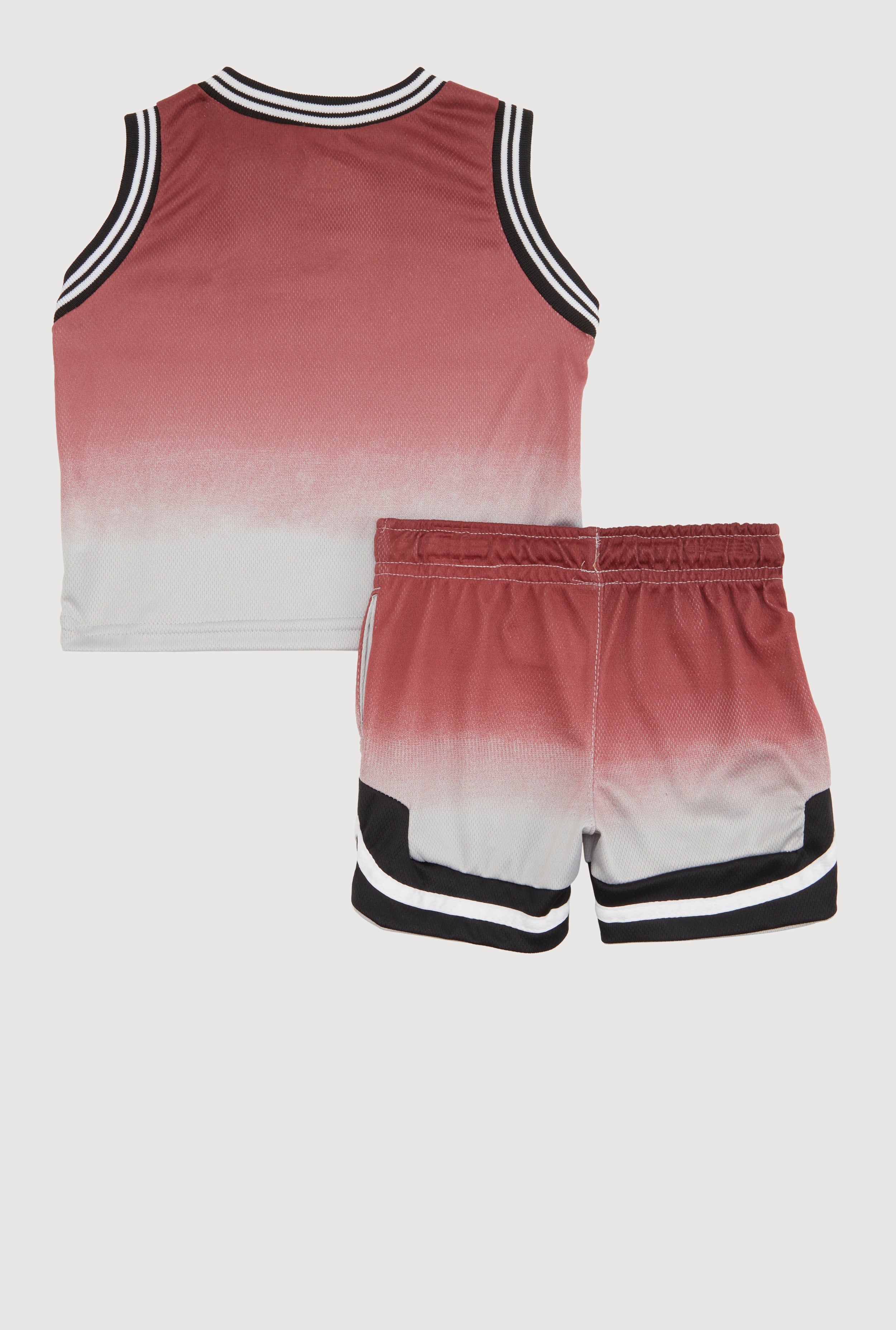 Baby Boys 12-24 Months Ombre GOAT Jersey and Shorts Set - Soft Cotton Outfit for Playdates, Family Photos & Everyday Wear