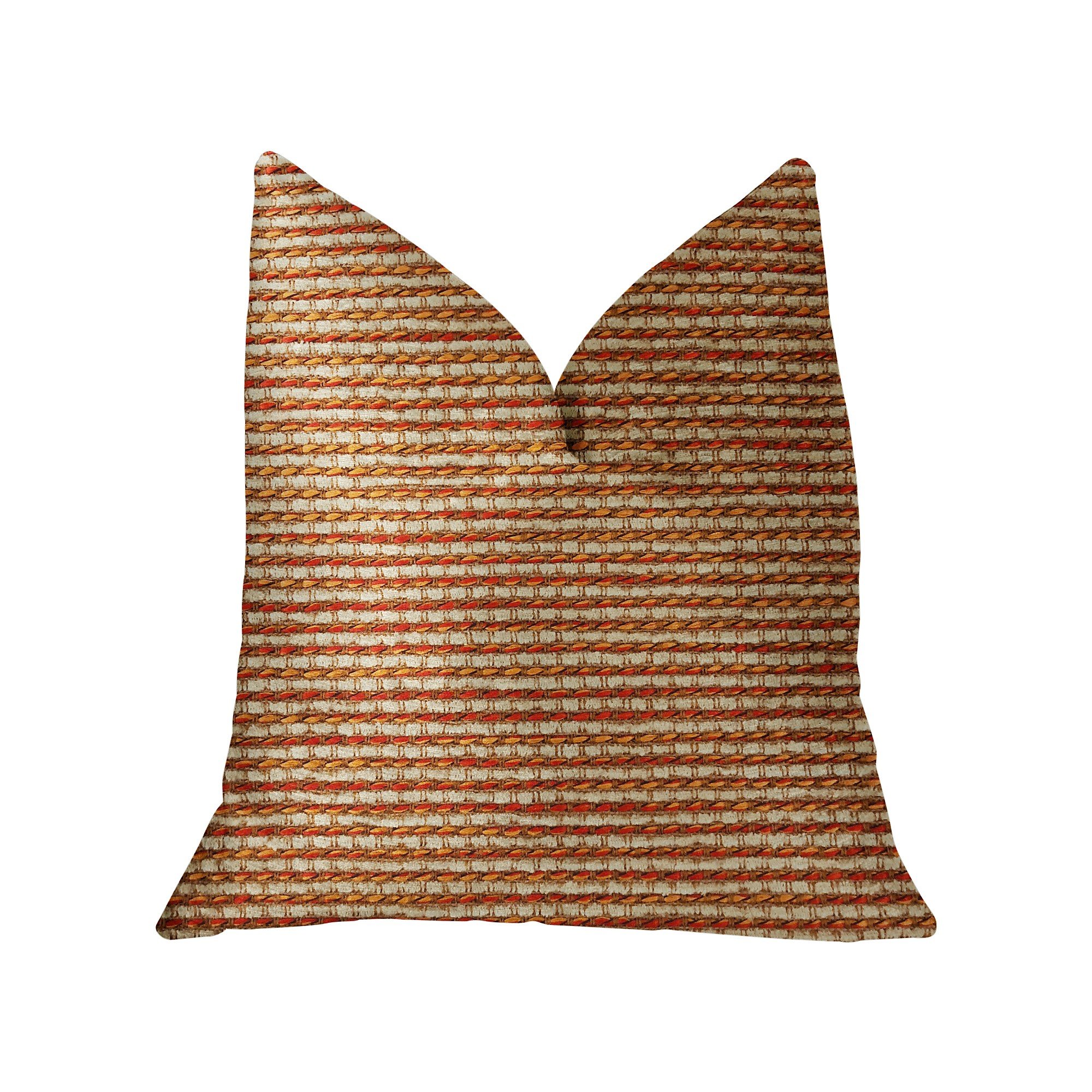 Plutus French Brick Luxury Throw Pillow 20x26 Inches - Soft Decorative Cushion for Sofa, Bed & Living Room - Premium Home Decor Accent Pillow