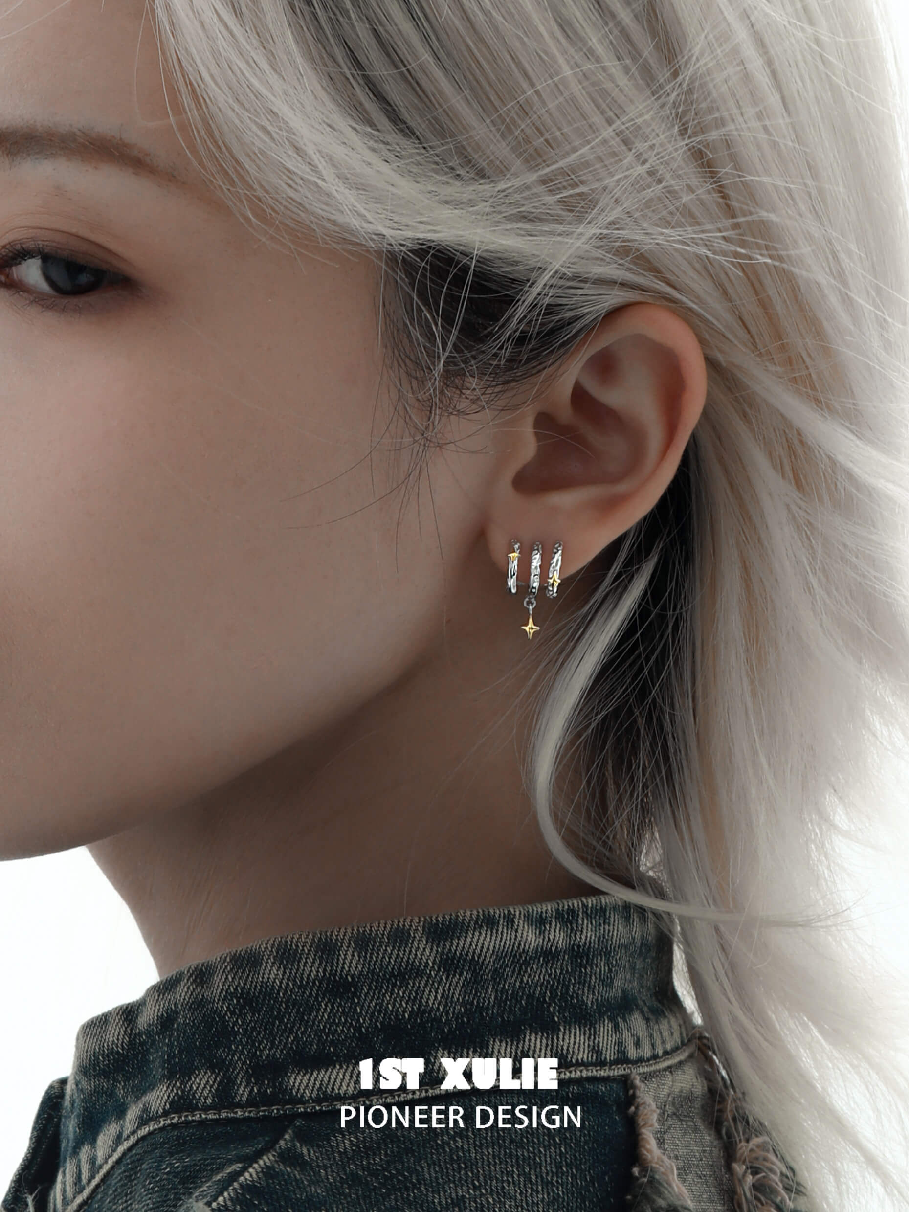 18K Gold Plated S925 Sterling Silver Starfall Earrings for Women - Elegant Dangle Earrings for Party, Wedding & Everyday Wear